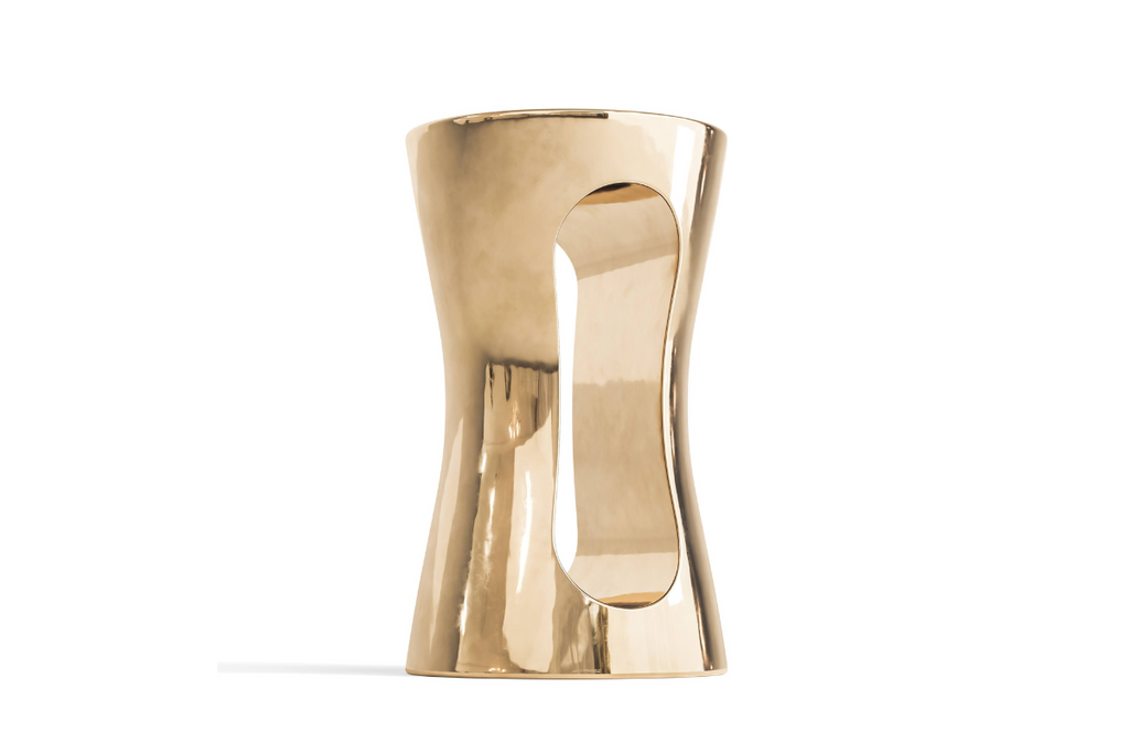 Cove Side Table (Bronze) – CHAABAN DESIGNS